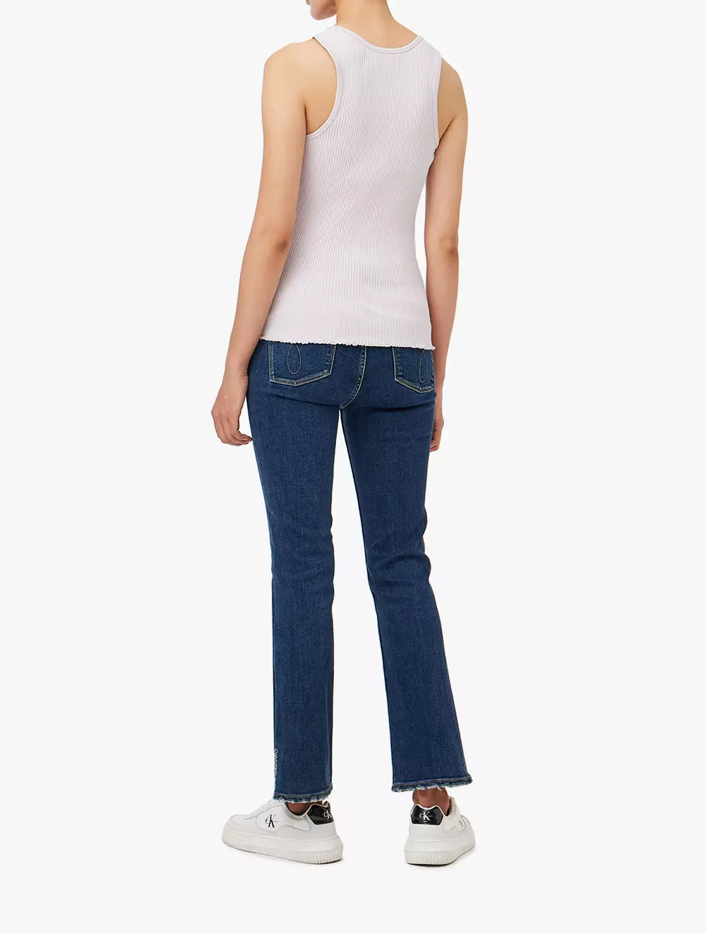 Calvin Klein - Women's Hero Tubular Lip Tank Top - Lilac Purple - lilac purple