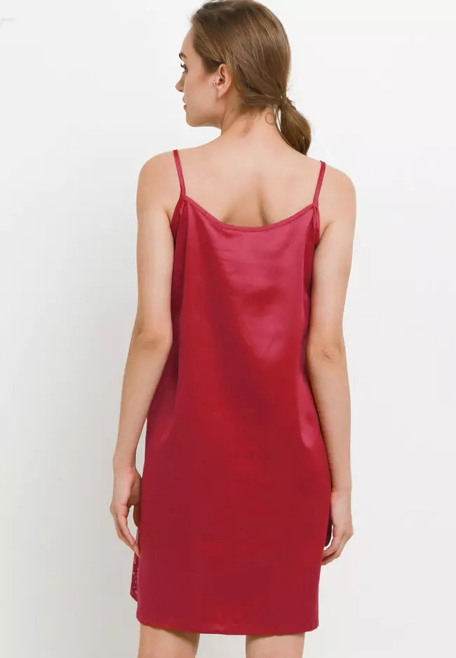 Daster Dress Sleepwear Satin Silk