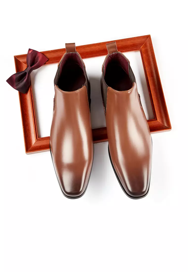 Gin Leather Chelsea Boot KB712