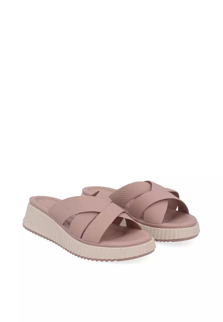Peach Flexi Cloud Sandals
