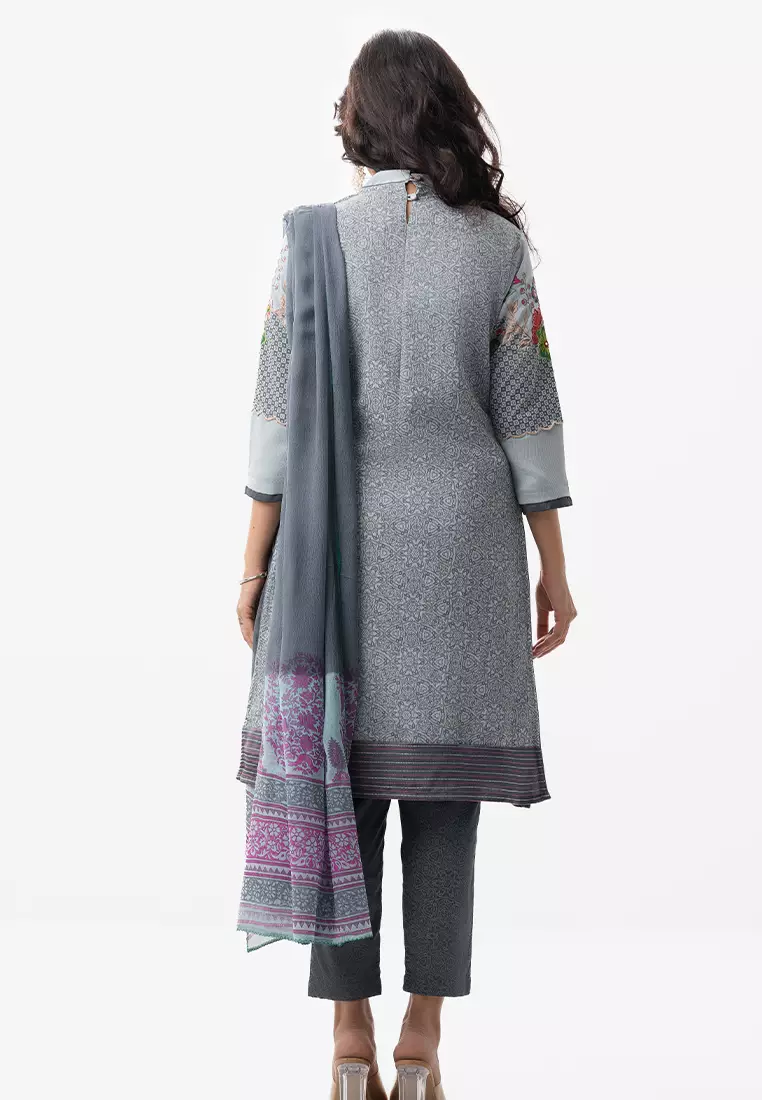 Le Reve Contemporary Salwar Kameez 配 Dupatta 套装