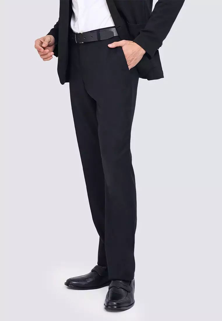 Texture Formal Stretch Trousers