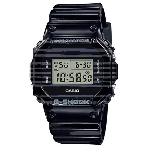 Casio Baby-G Jam Tangan Couple - Black & White - Resin - SLV-19B-1DR - Summer Lovers