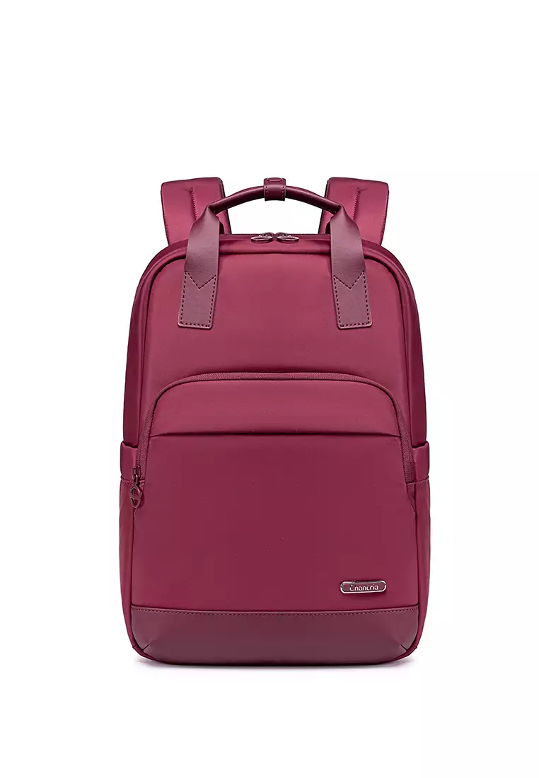 Nylon Lightweight College Bag 15.6 Inch Laptop Compartmen Travel Backpack For Women