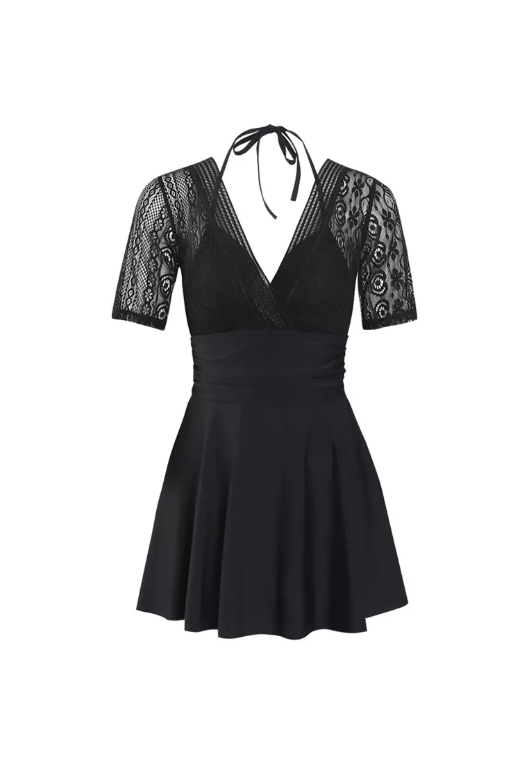 Buy AIN GIRLS Sexy Lace Backless One Piece Swimsuit 2023 Online