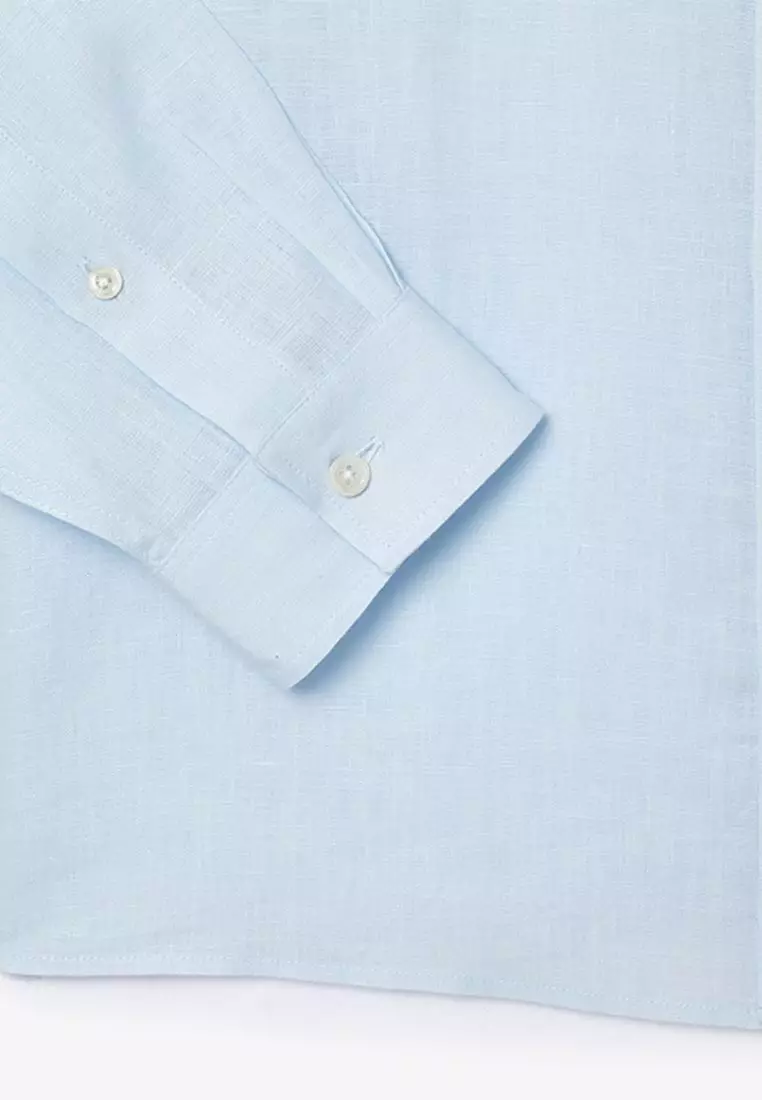 Regular Fit Linen Shirt