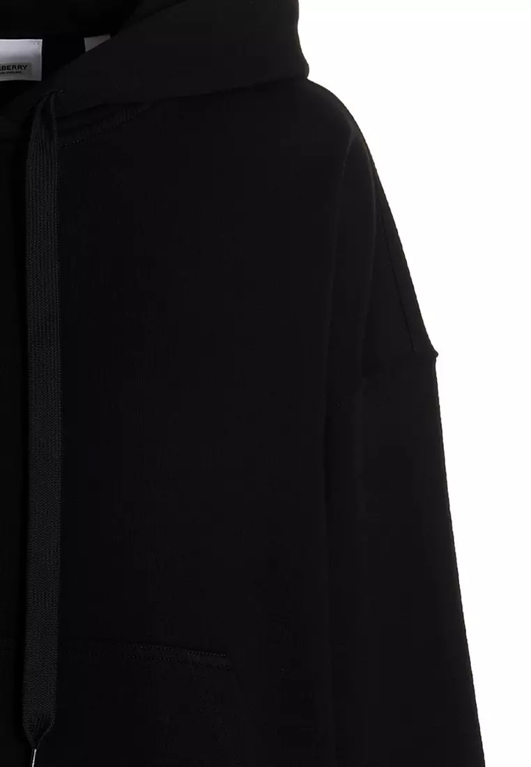 Buy Burberry Constellations Print Cotton Oversized Hoodie in