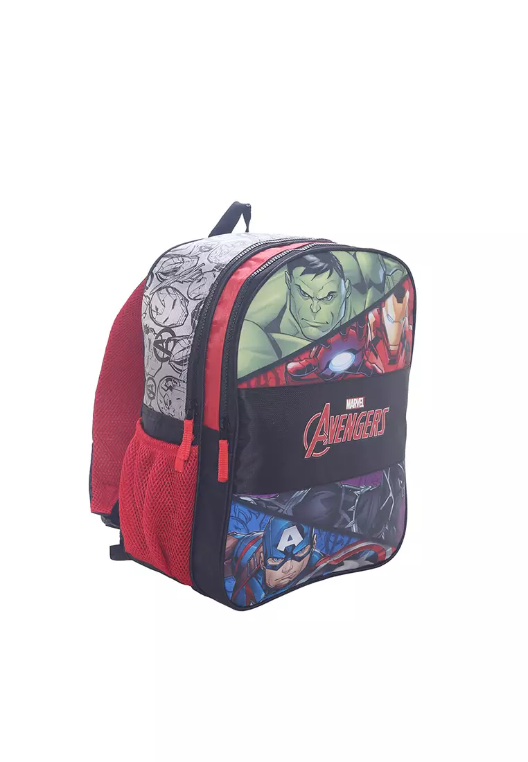 Tas Anak Ransel Besar Marvel Avengers 38x29 cm Merah Hitam