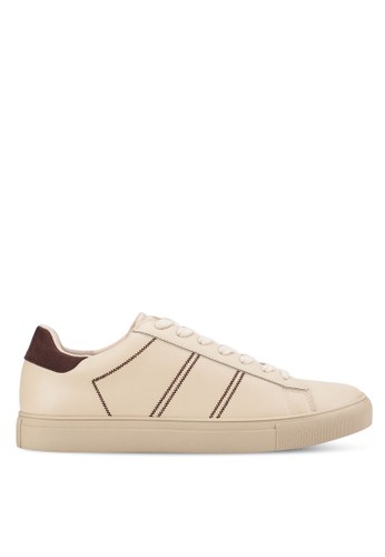 Classic Faux Leather Tennis Sneakers