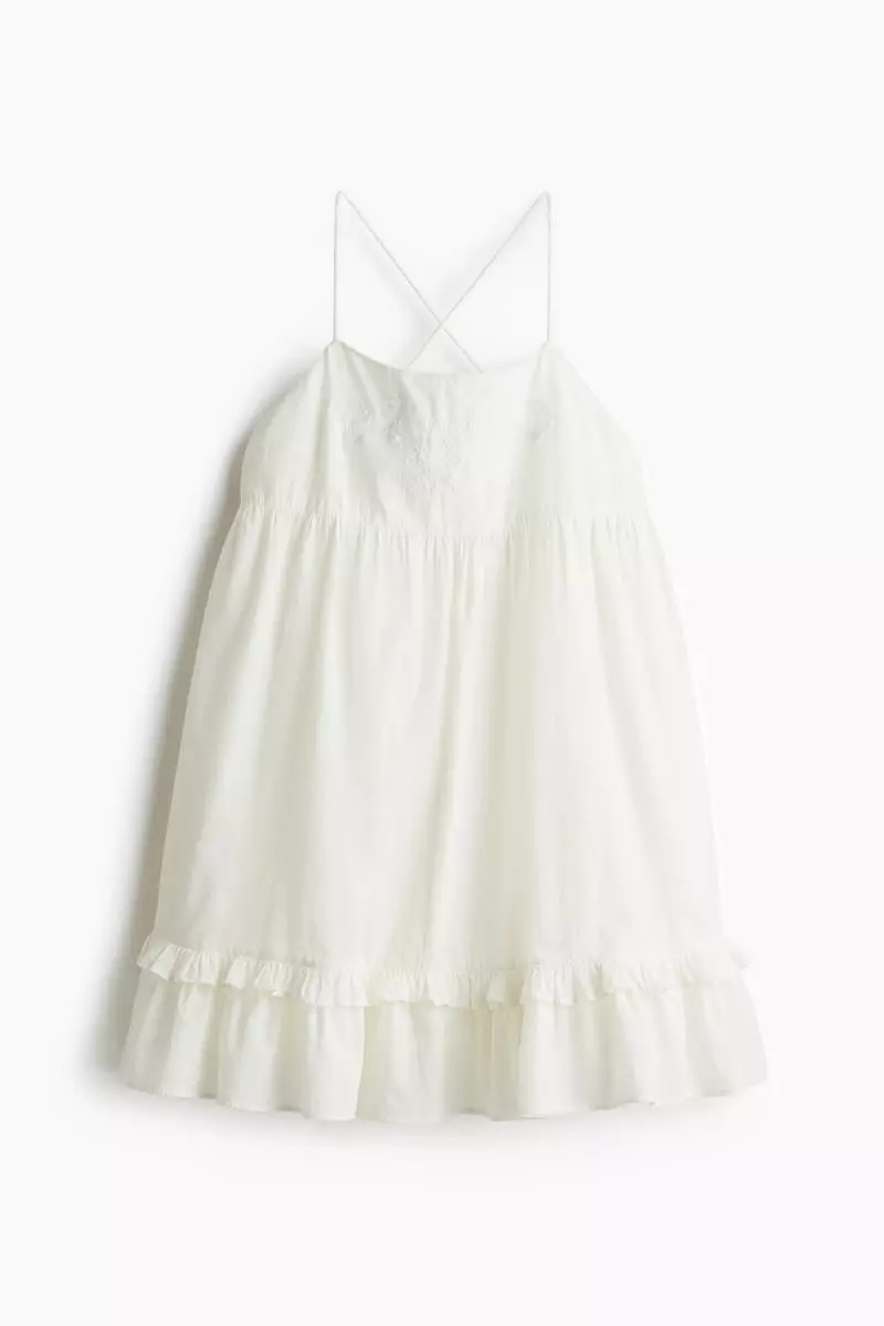 Cotton strappy dress