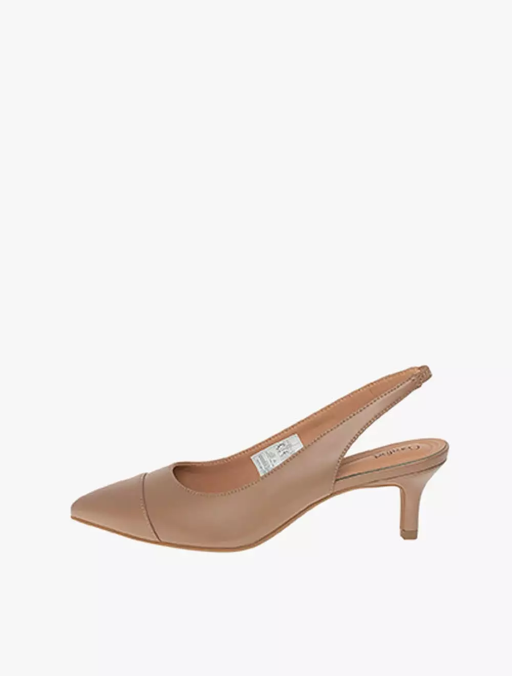 Payless Comfort Plus By Predictions Womens Kittie Captoe Heels - Dark Nude_04