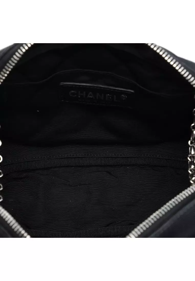Pre-Loved Chanel Bicolor Quilted Nylon Reissue 2.55 Camera Case