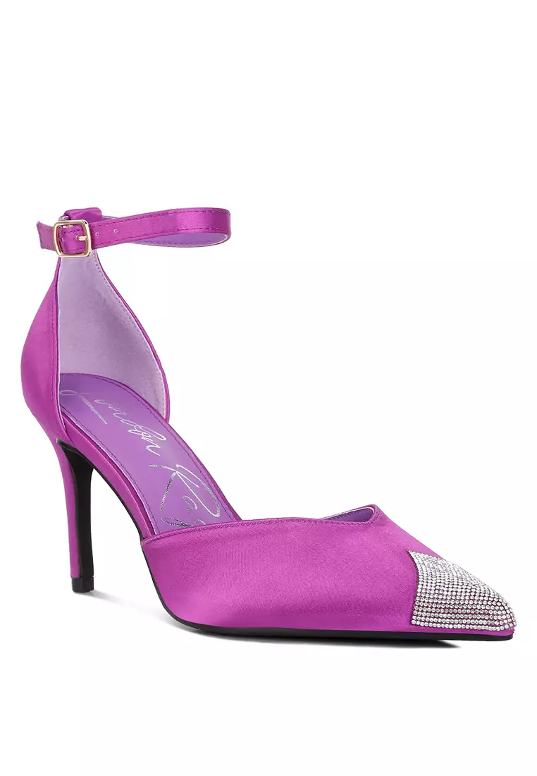 Purple closed toe on sale heels