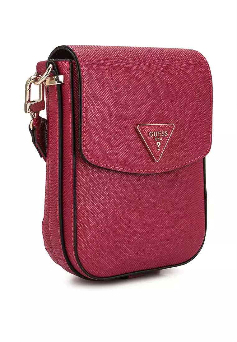 Guess red shop mini backpack