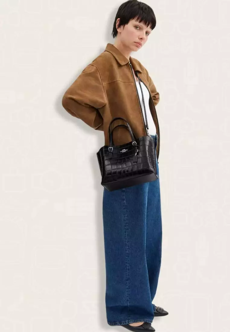 Coach Mollie Tote Bag 25 Black