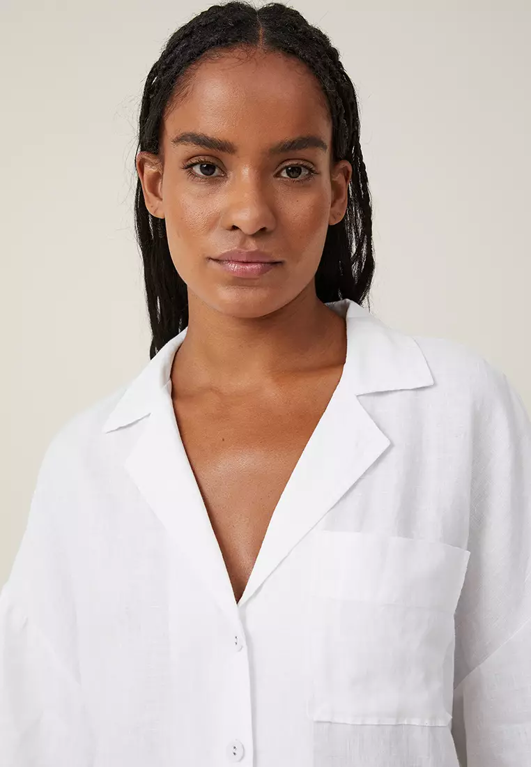 Frankie Linen Short Sleeve Shirt