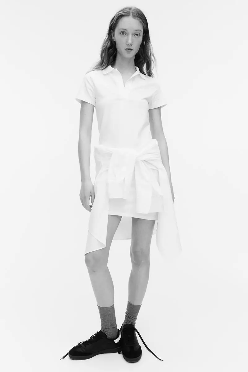 Buy H&M Cotton polo dress 2025 Online | ZALORA