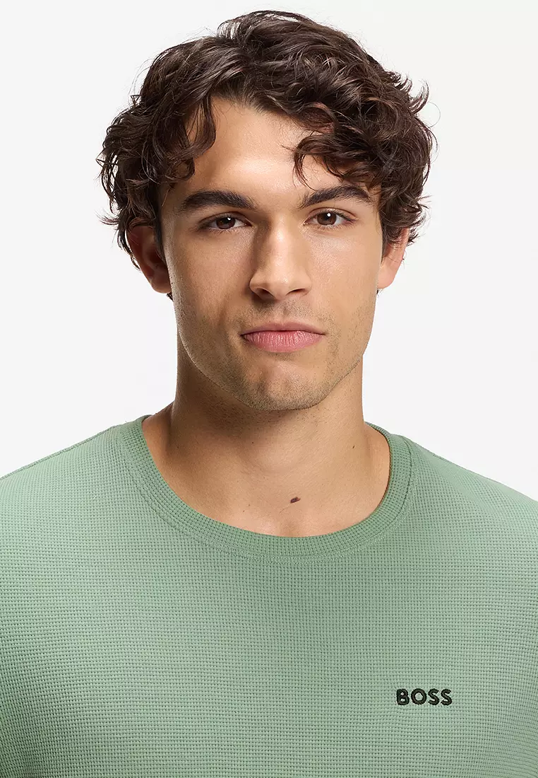 Waffle T-Shirt 10269584 01 - BOSS Business