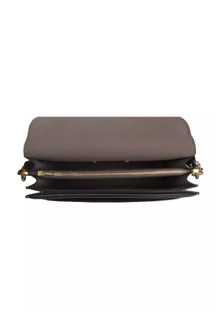 Tabby Shoulder Bag 26 In Dark Stone CH857