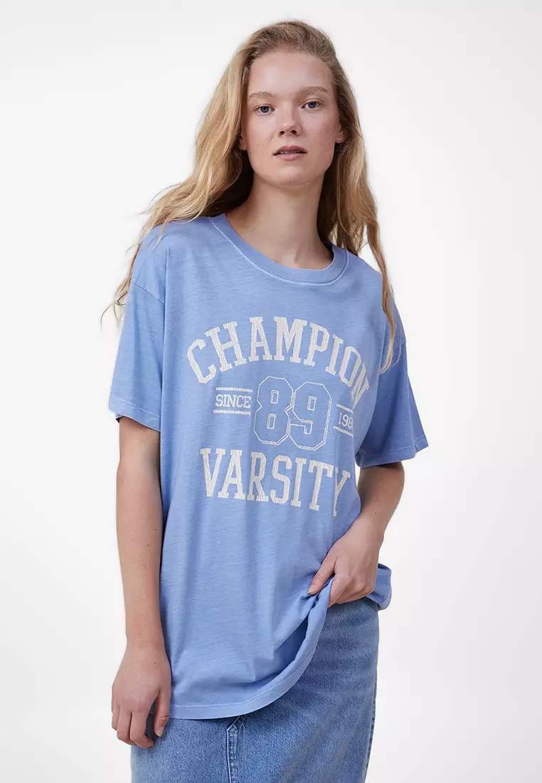 Jual Cotton On Boyfriend Fit Graphic Tee Original 2024 ZALORA Indonesia