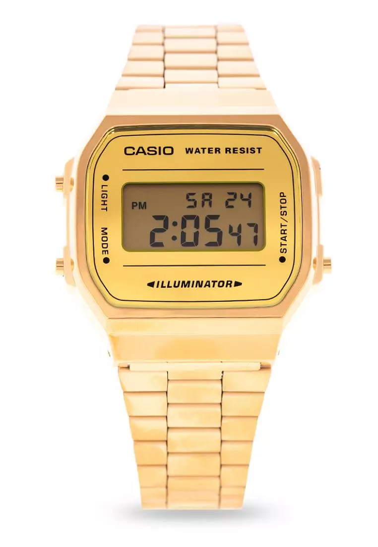 Buy CASIO Digital Watch A168WEGM 9DF 2024 Online ZALORA Philippines