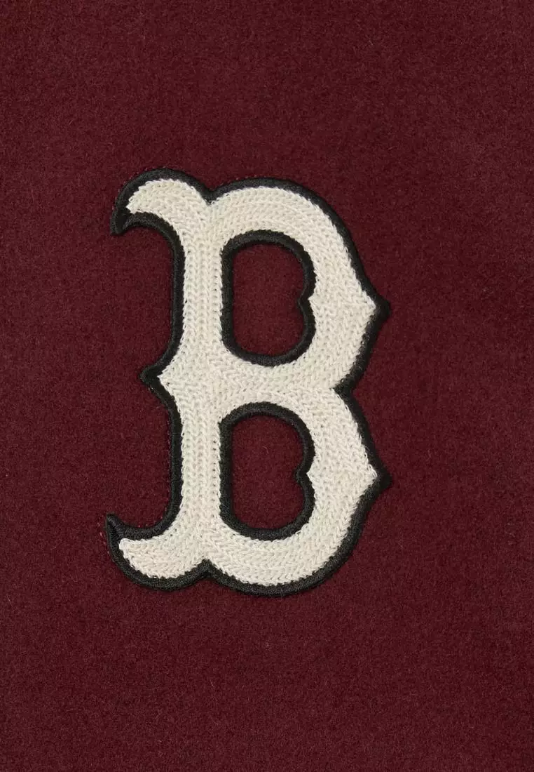 WOOL CURSIVE VARSITY JACKET BOSTON RED SOX