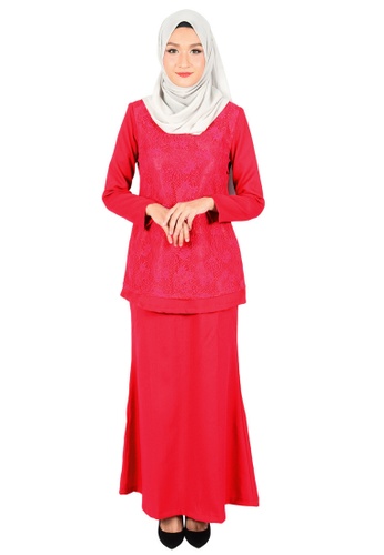 Buy Mytrend Baju Kurung Lace Kalina Online Zalora Malaysia