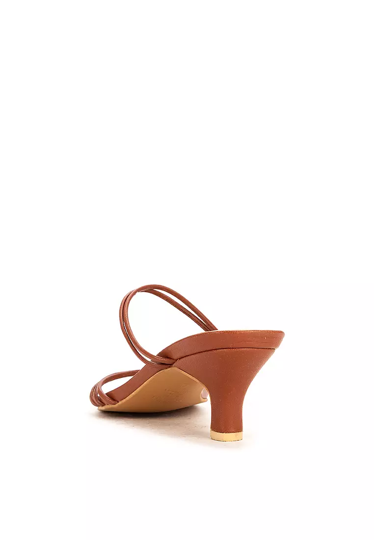 Strappy Kitten Heels