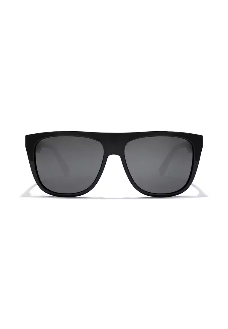 HAWKERS Black RUNWAY Sunglasses for Men and Women. Official Product Designed in Spain