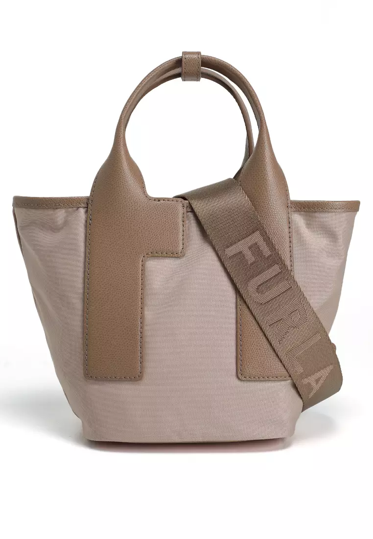 【送料&関税込】Furla Piuma S Tote Furla Piuma S Tote Bag | Neutrals | FARFETCH