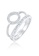ELLI GERMANY silver Ring Band Duo Memorie Circle Geo Timeless Crystals 28129AC08A496EGS_1
