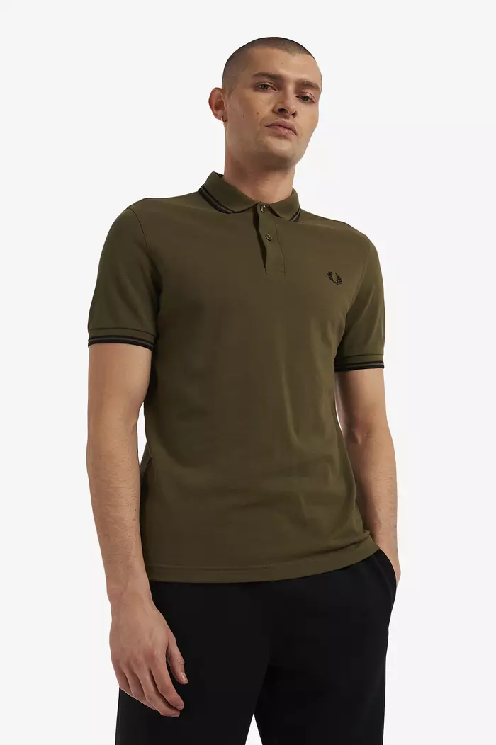 Buy Fred Perry Fred Perry M3600 Twin Tipped Fred Perry Shirt