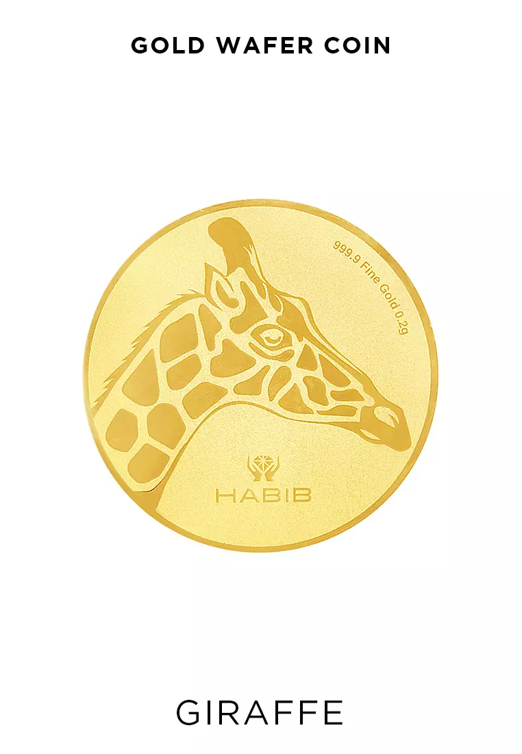 HABIB x Zoo Negara Collection 2023 | 999.9 Gold Wafer Coin (0.20g)