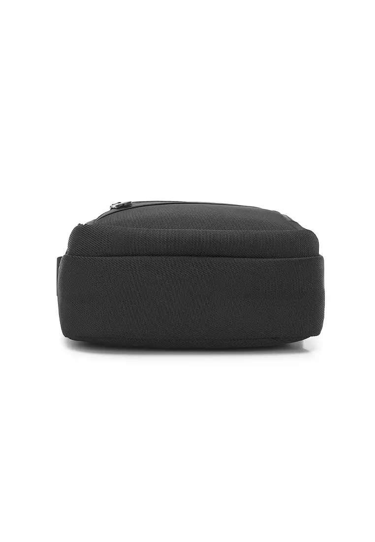 Men's Sling Bag / Crossbody Bag - Black