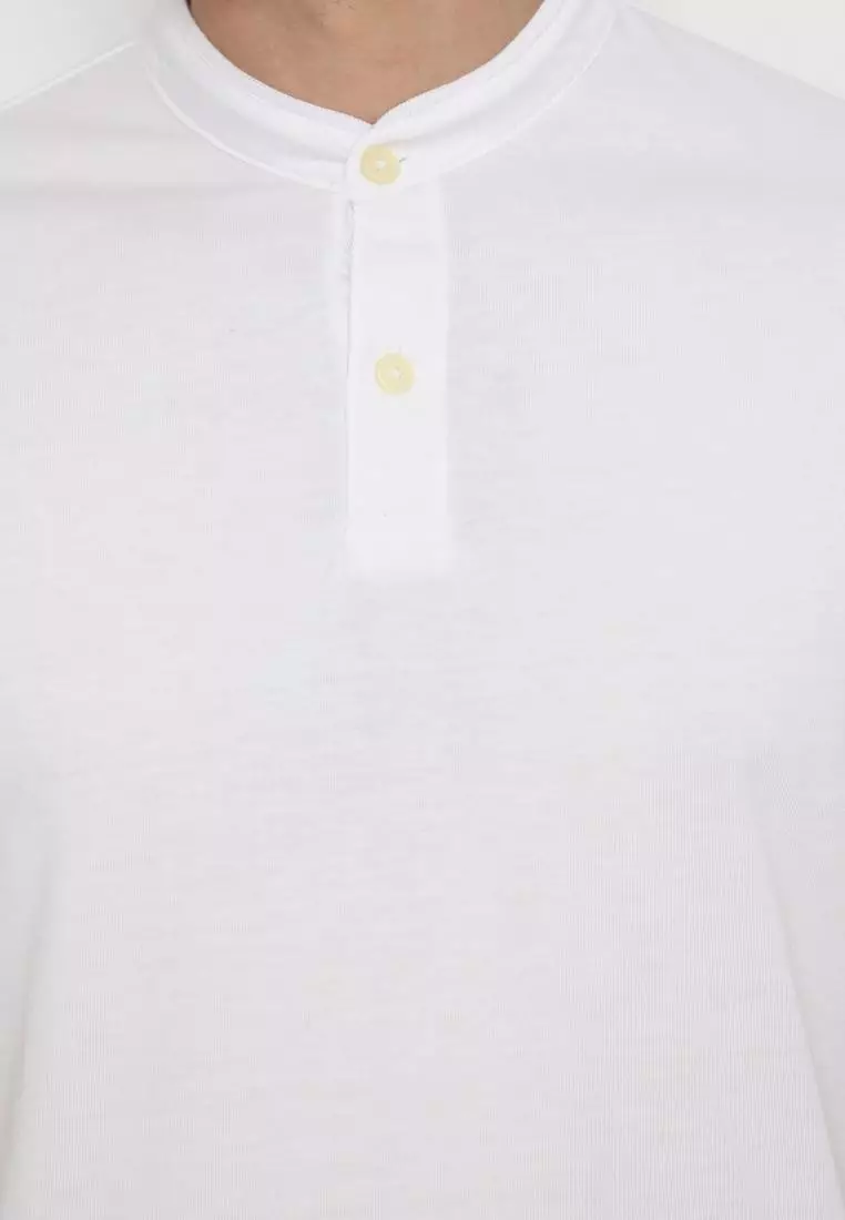 Matsuda Kaos Polos 20s Kragh Shanghai Pria Nakatsu