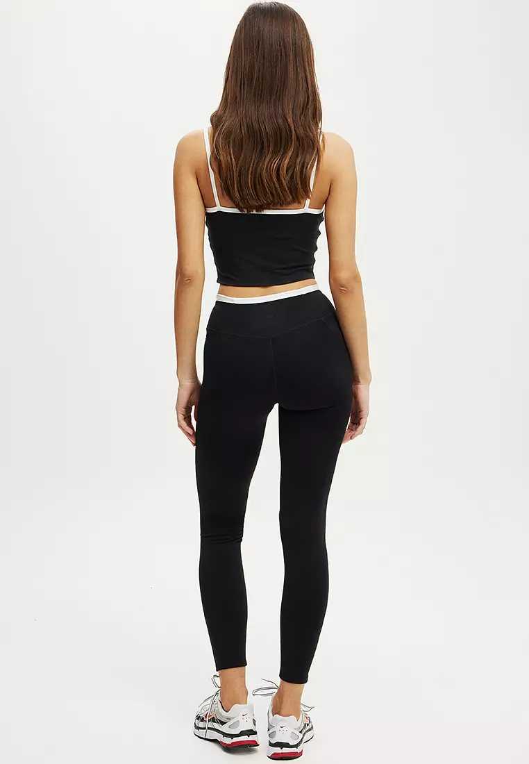 Ultra Soft Side Pocket Full Length Tights Asia Fit