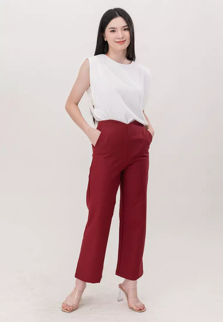 Relaxed Fit Sleeveless Blouse Shirt