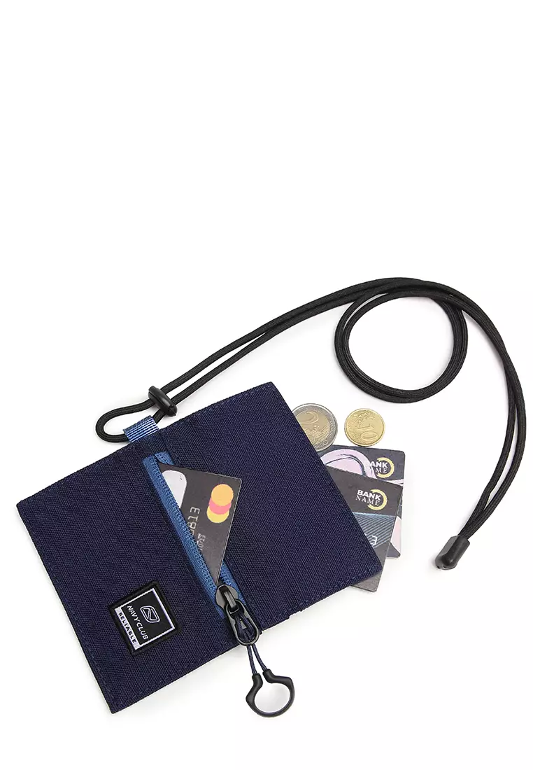 Navy Club Hanging Wallet Monxa 1.3 Dompet Gantung Dompet Kartu