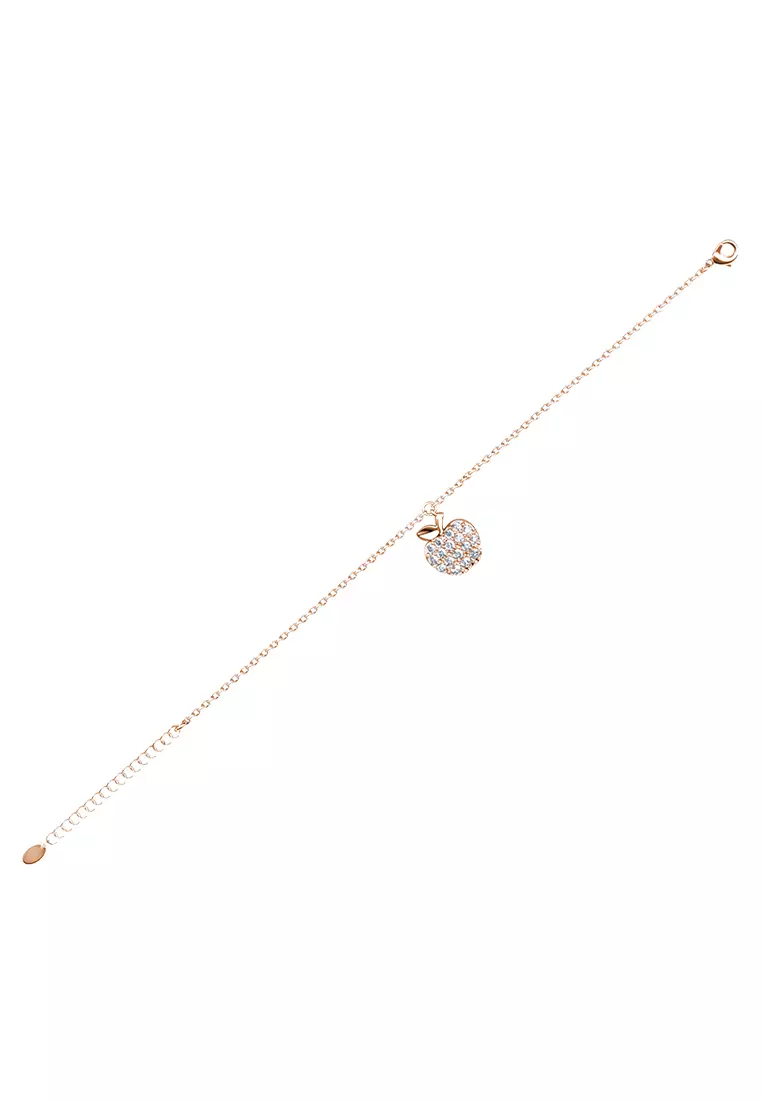 Little Apple Bracelet RG - Gelang Crystal by Her Jewellery