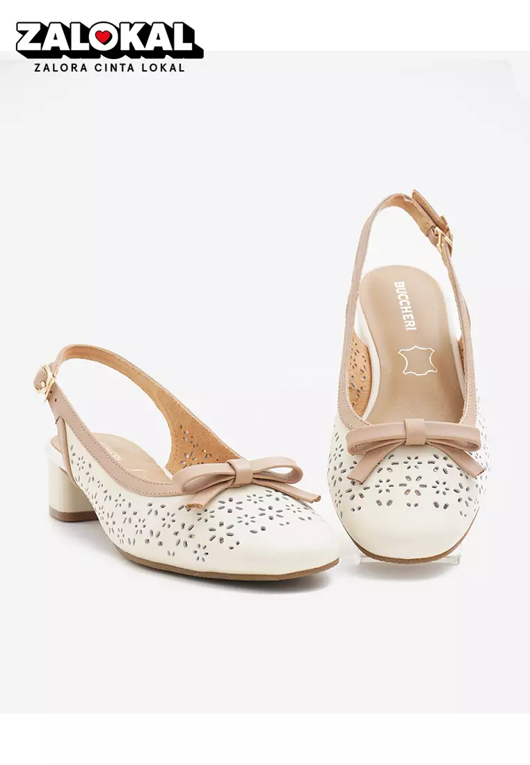 Buccheri Quirita Heels Women Cream