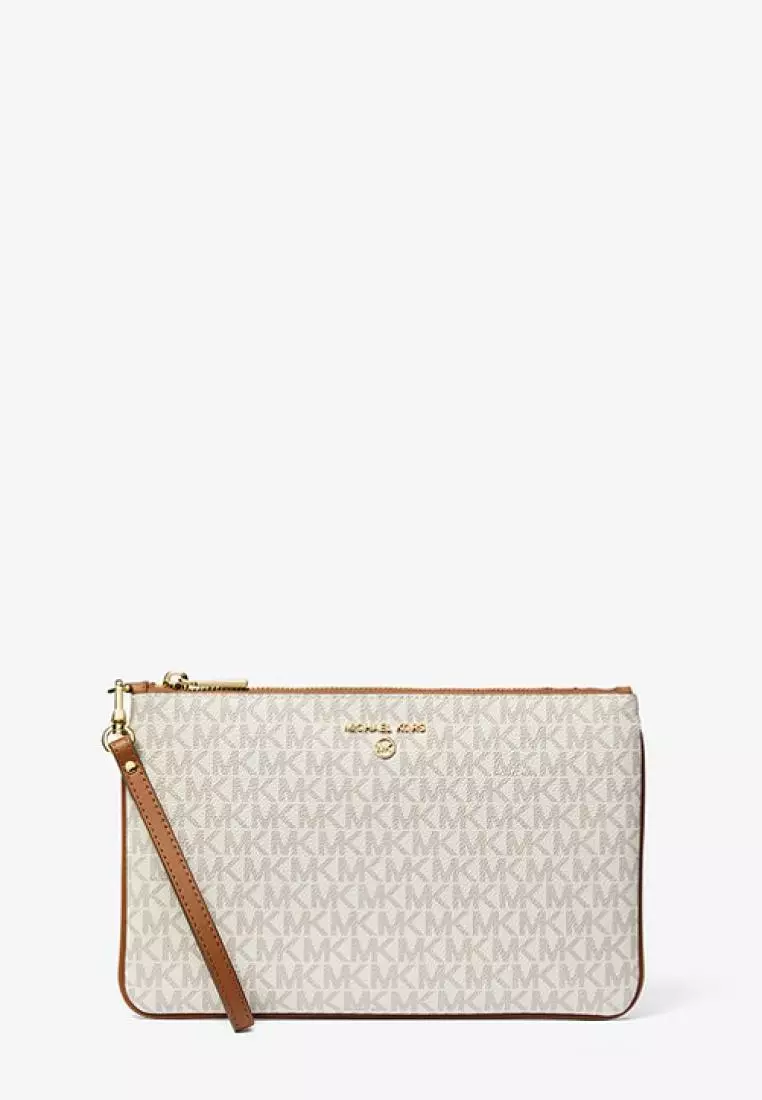 Michael kors wristlet deals vanilla