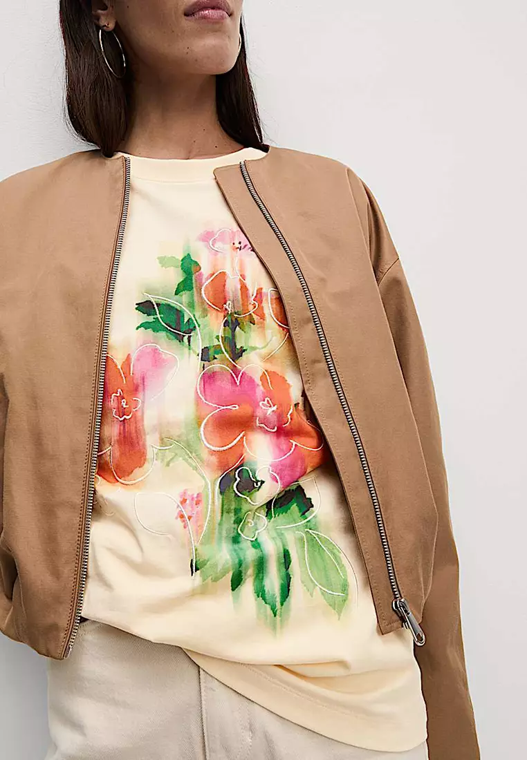 Pure Cotton Graphic Oversized T-Shirt