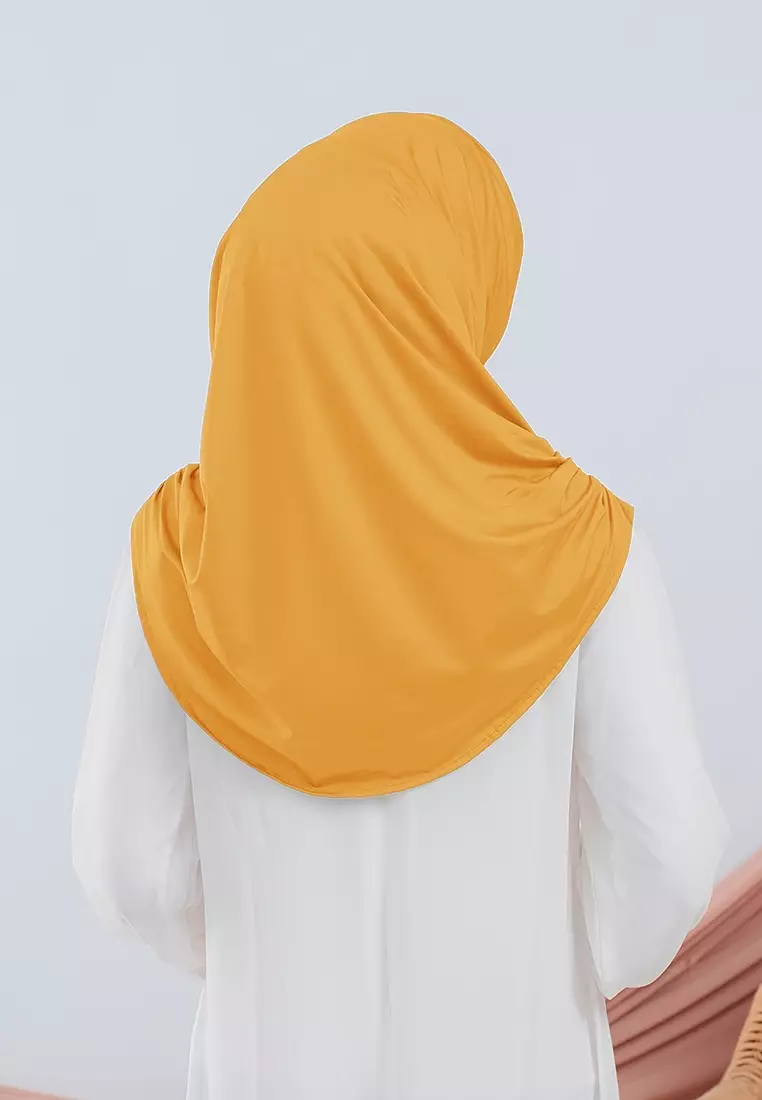 HIJAB INSTAN VALEEQA - HOT MUSTARD