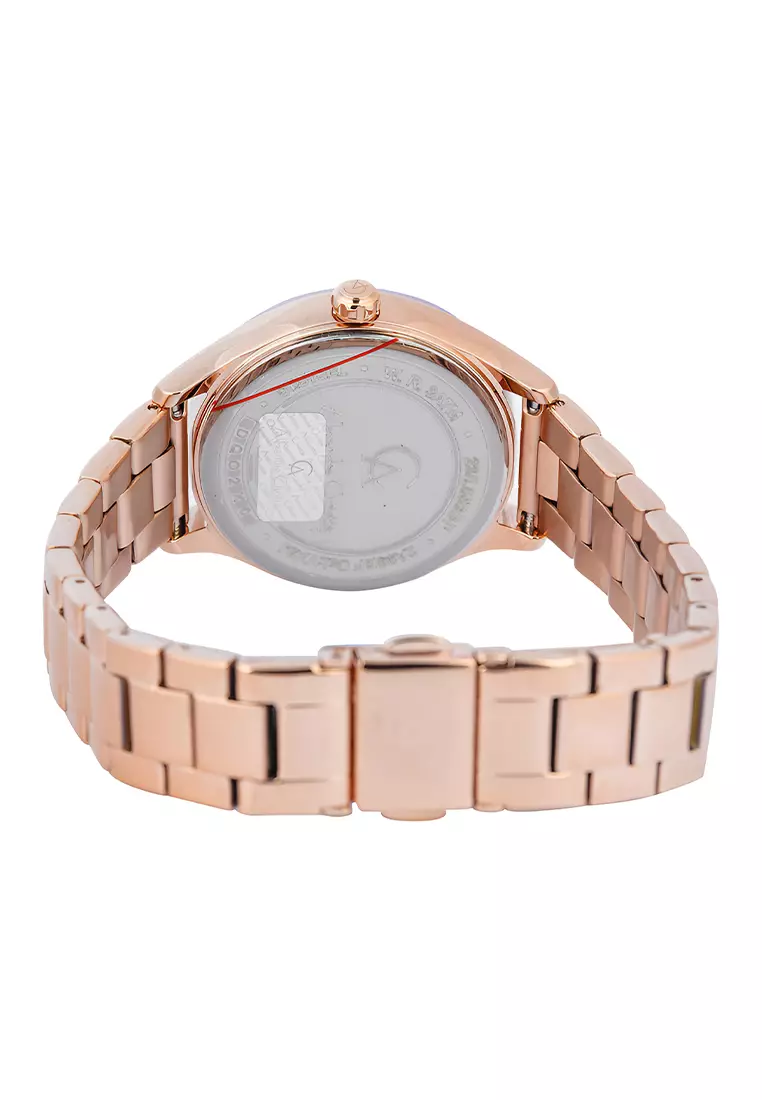 Jam Tangan Wanita Alexandre Christie Multifunction AC 2A93 BFBRGPURG Stainless Steel