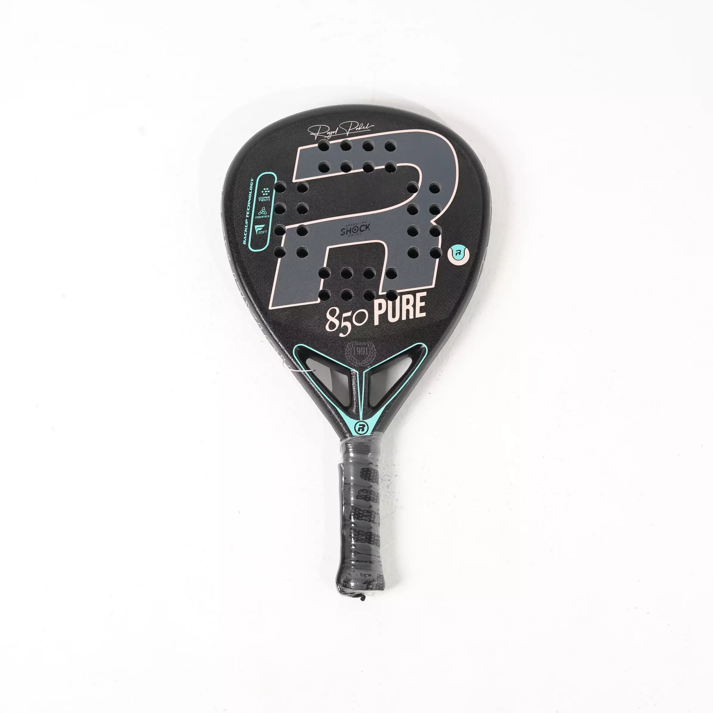 Raket ROYAL PADEL 850 PURE PINK BLACK PADEL RACKET 100% ORIGINAL