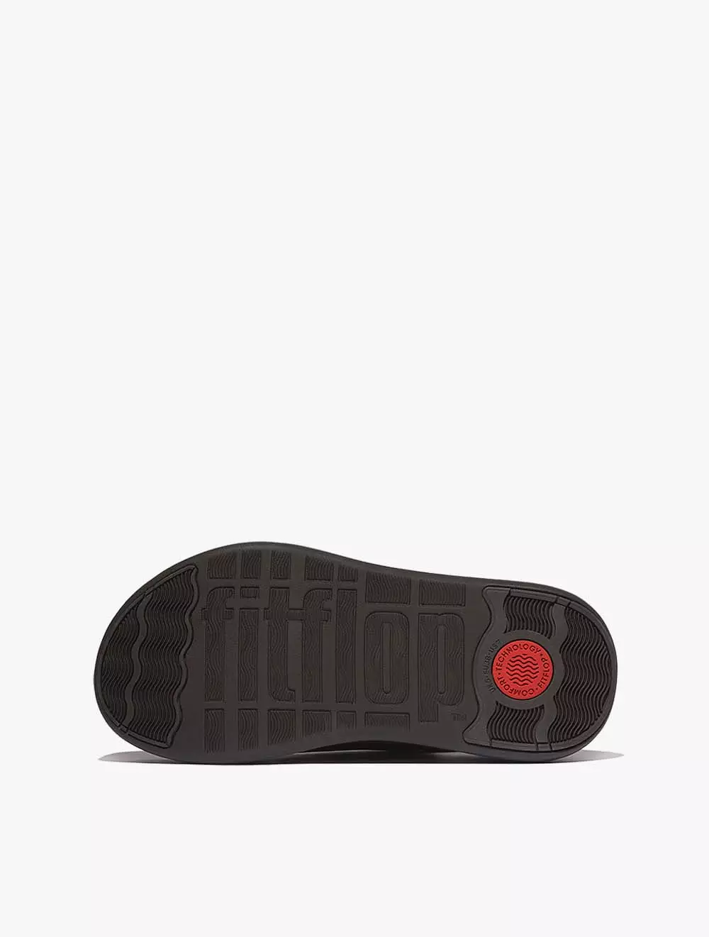 Fitflop F-Mode Stack Leather Back-Strap Toe-Post Sandals - Deep Tan