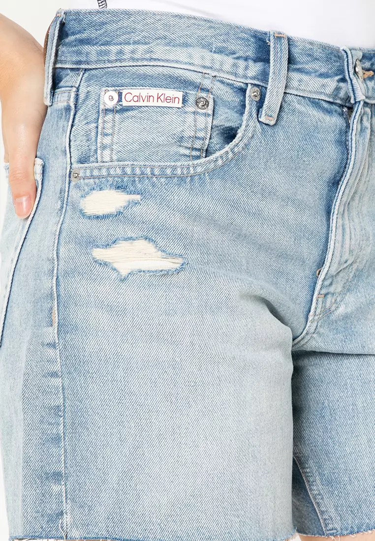 Buy Calvin Klein Signature 90S Fit Shorts 6 Inch Ramshead