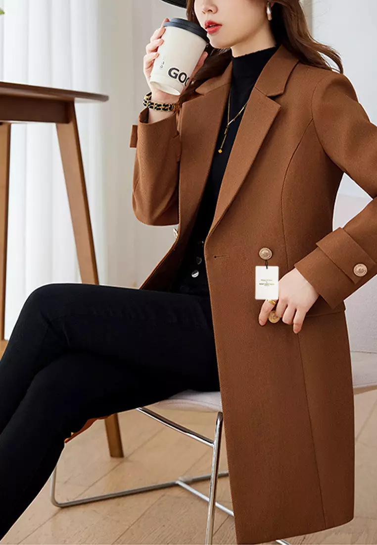 Double-Breasted Suit Coats YGH-EL8620Y