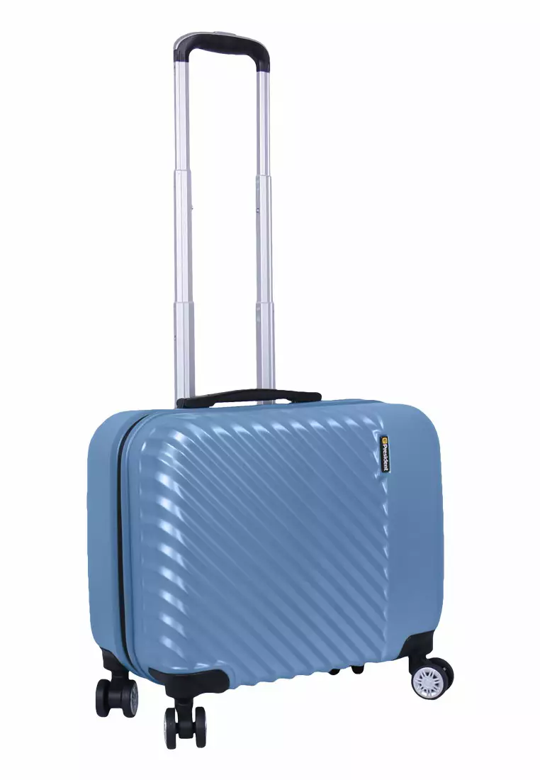 President Cabin Bag Trolley C015 - 18 inch Sky Blue