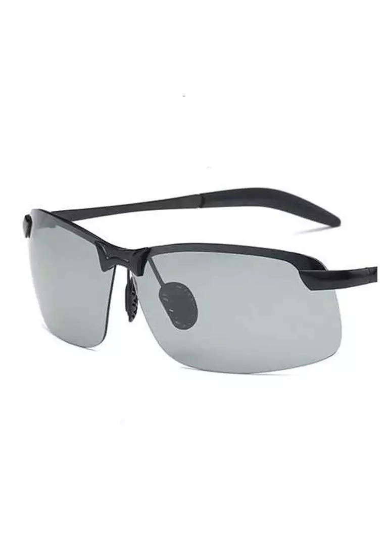 Mackenzie Kacamata Photochromic Polarized Sunglasses UV400 Material Alloy ORIGINAL - Black